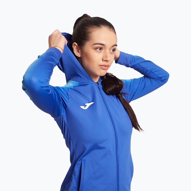 Damen-Laufpullover Joma Elite XI Hoodie royal 3