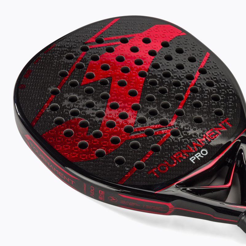 Joma Tournament Pro Paddelschläger schwarz/rot 5