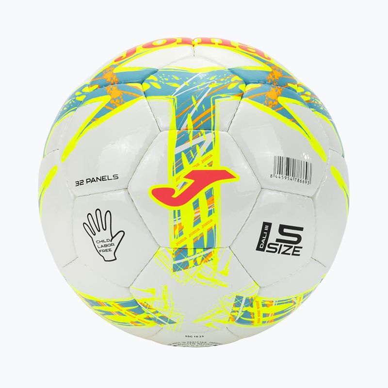 Joma Dali III Mehl Türkis/Mehl Koralle Fußball Größe 3 2
