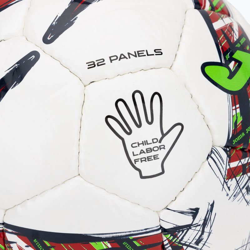 Fußball Joma Dali III red/fluor green Größe 3 3