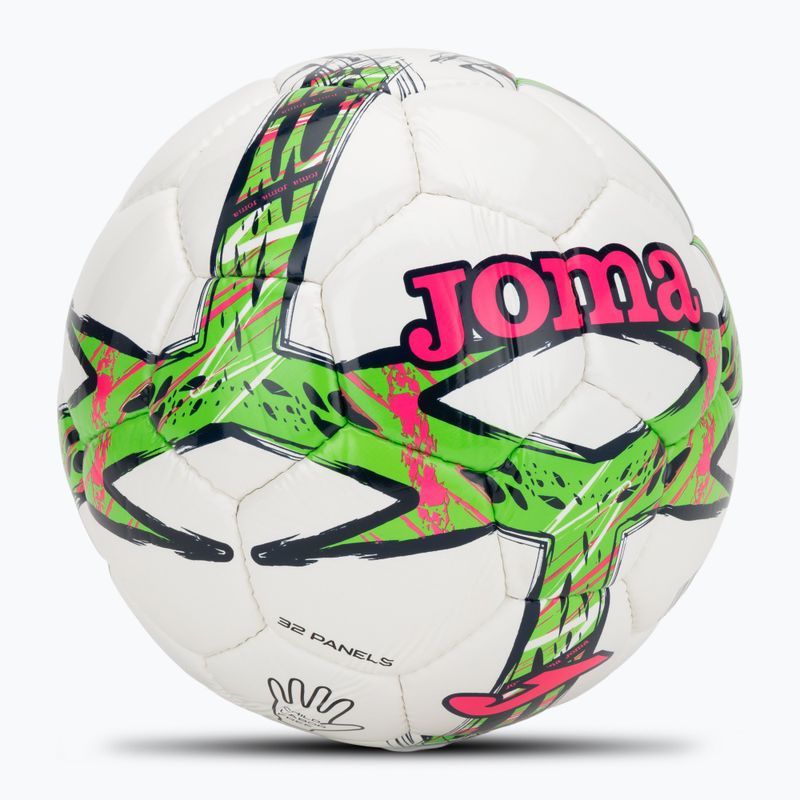 Fußball Joma Dali III green fluor/pink/navy Größe 4 2