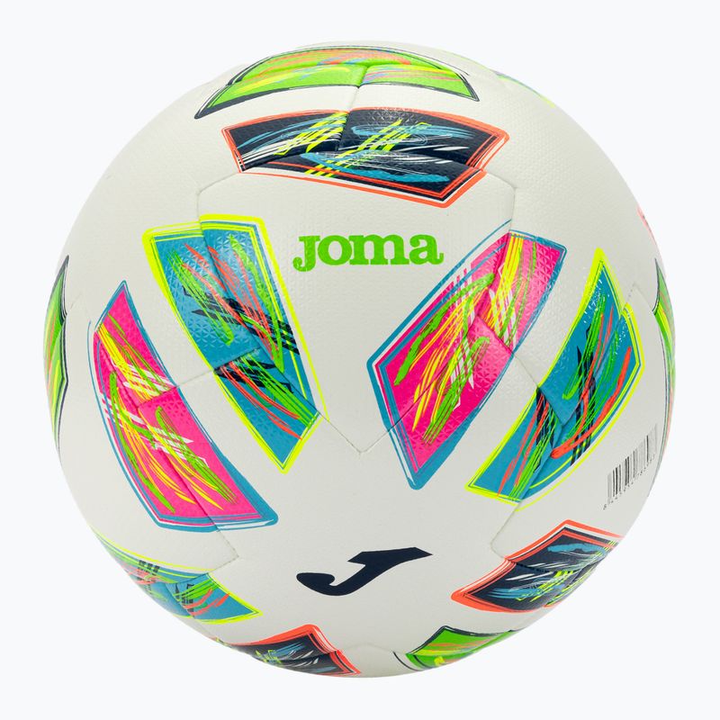 Fußball Joma Dinamic IV fluor green/navy Größe 5