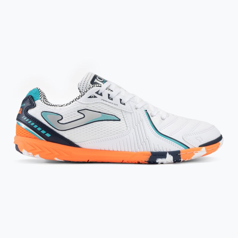 Herren Fußballschuhe Joma Dribbling IN weiß/orange 2