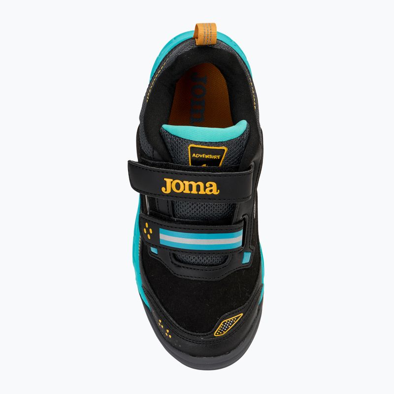 Laufschuhe Kinder Joma Adventure black/turquoise 5