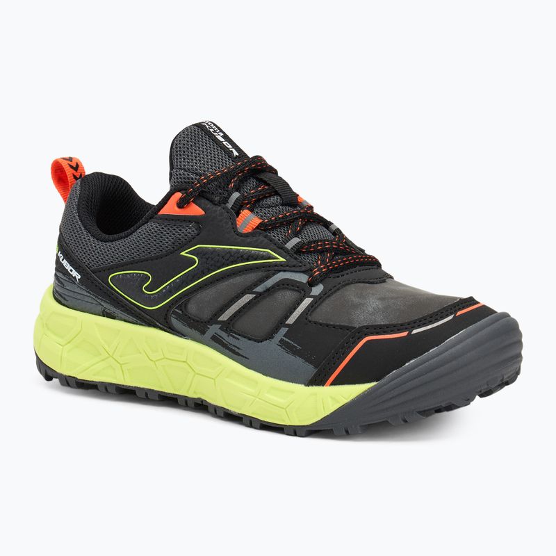 Laufkinderschuhe Joma Kubor grey/lemon fluor