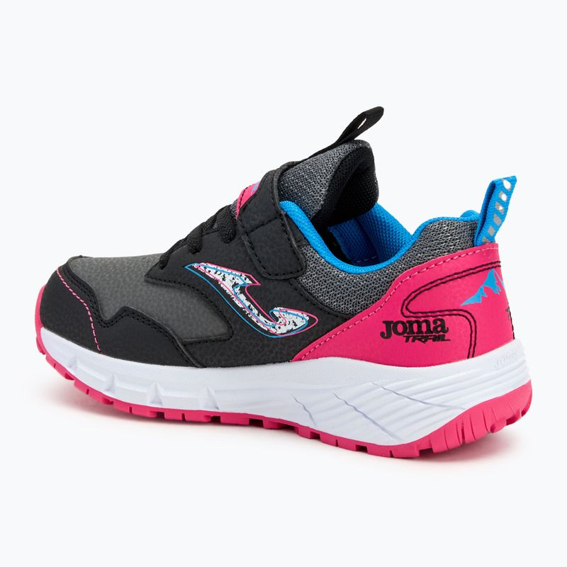 Laufschuhe Kinder Joma Tundra black/orange saffron