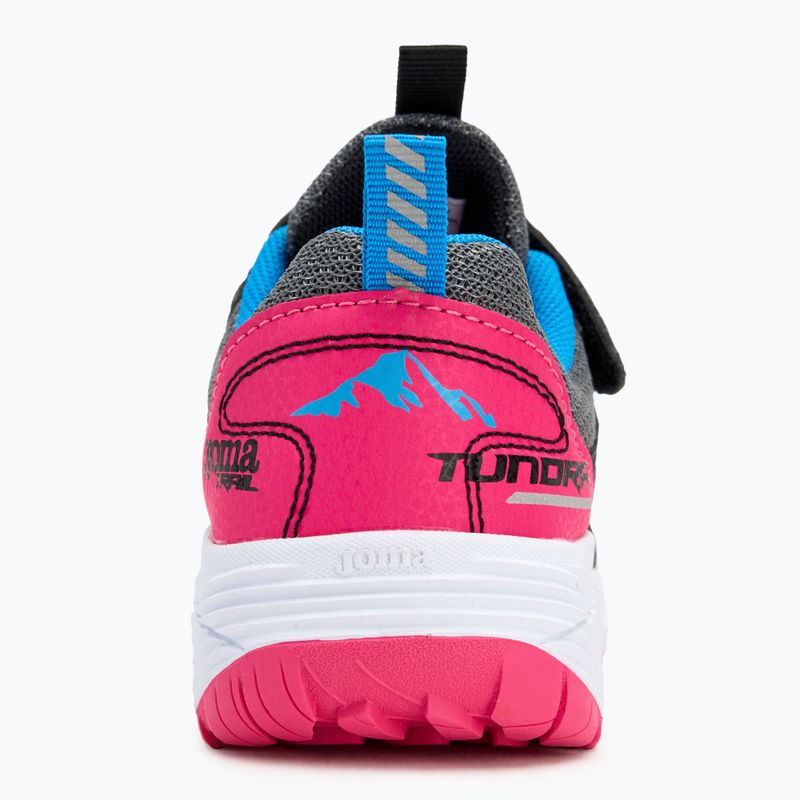 Laufschuhe Kinder Joma Tundra black/orange saffron