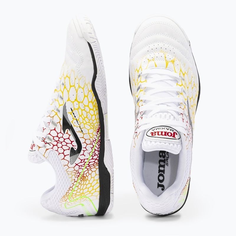 Fußballschuhe Herren Joma Maxima IN white/yellow