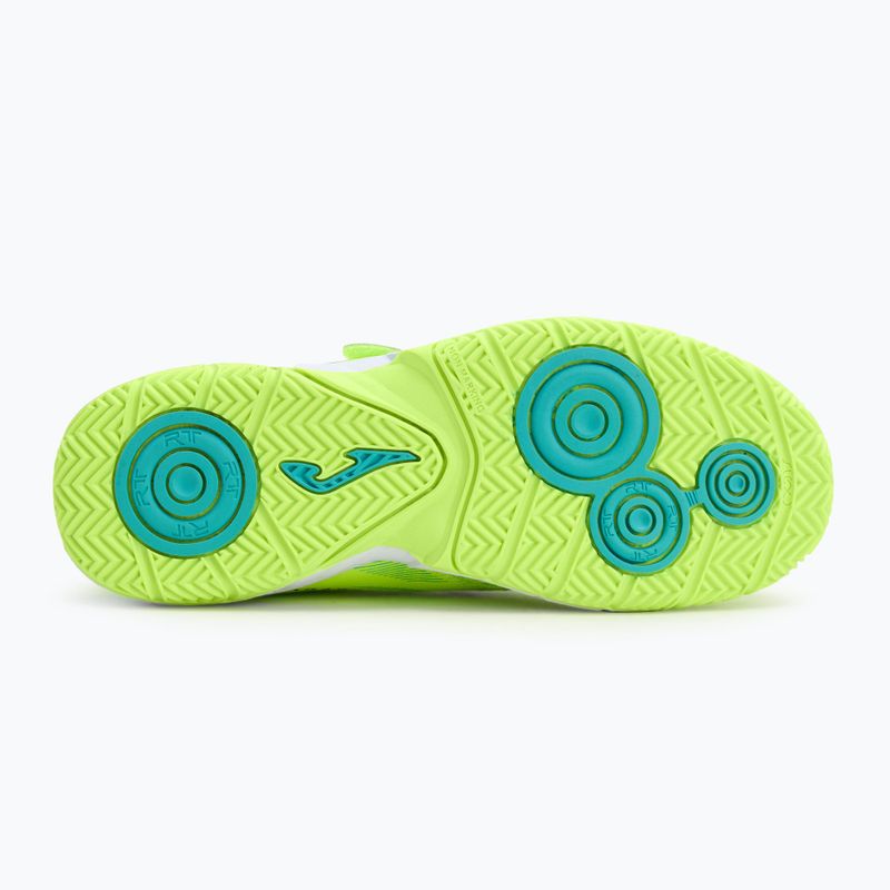 Fußballschuhe Kinder Joma Powerful IN lemon fluor