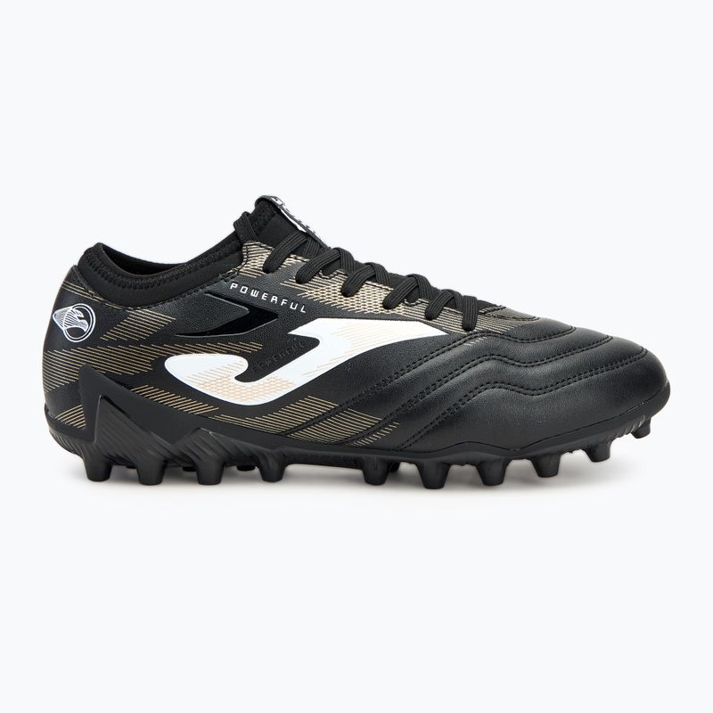 Fußballschuhe Herren Joma Powerful AG black/gold 2