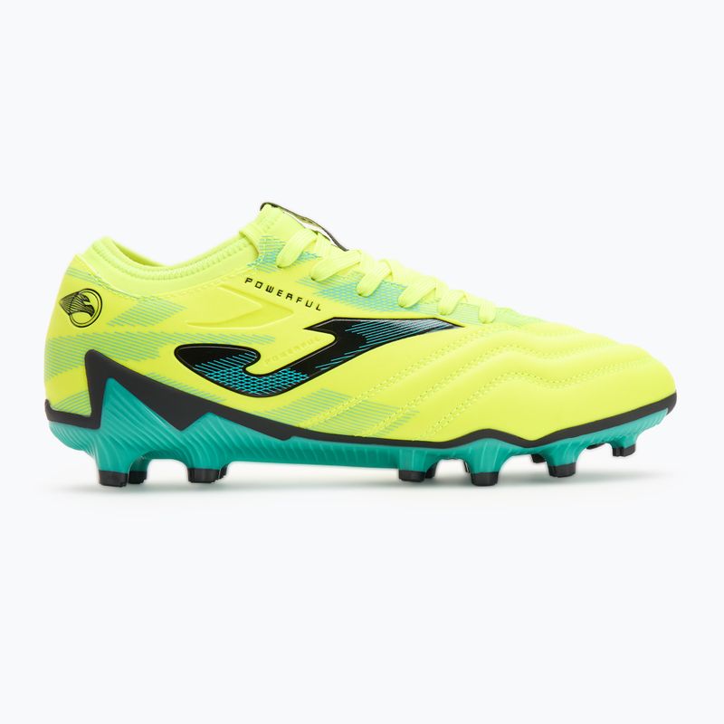 Fußballschuhe Herren Joma Powerful FG lemon fluor/turquoise 2