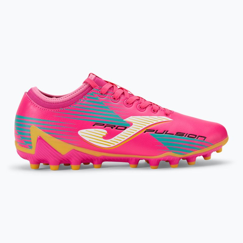Herren Fußballschuhe Propulsion AG rosa/gelb 2