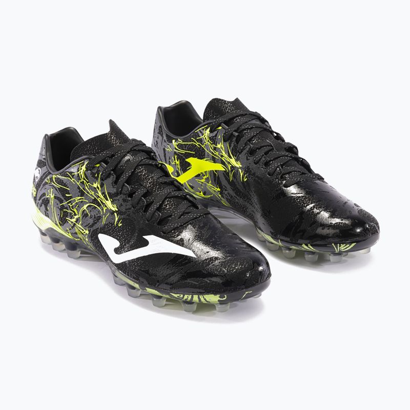 Herren Fußballschuhe Supercopa AG schwarz/zitrone fluor 9