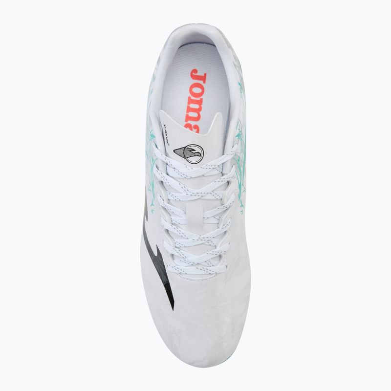 Herren Fußballschuhe Supercopa AG weiß/türkis 5