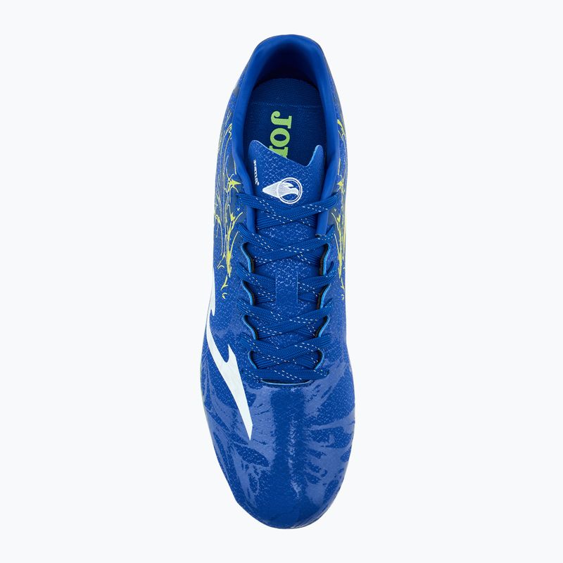 Fußballschuhe Herren Joma Supercopa FG royal/lemon fluor 5