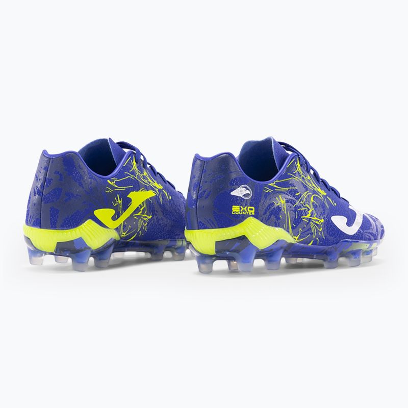 Fußballschuhe Herren Joma Supercopa FG royal/lemon fluor 10