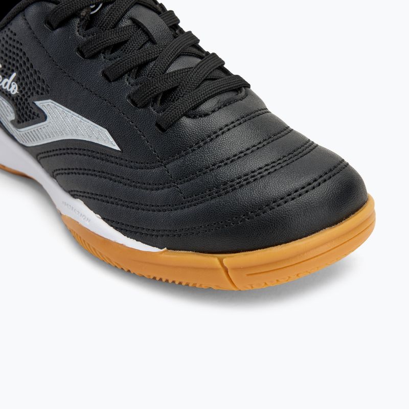 Fußballschuhe Kinder Joma Toledo IN black/white