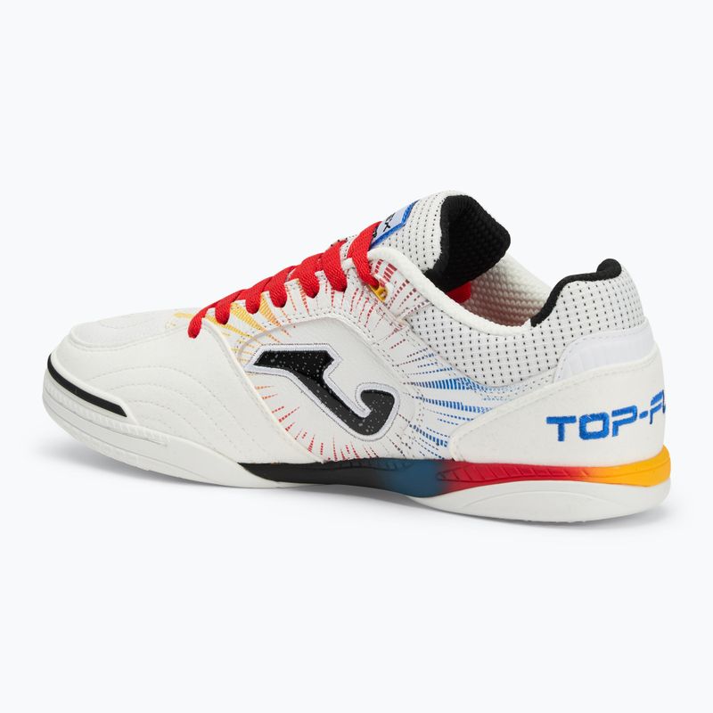 Fußballschuhe Herren Joma Top Flex IN white/red 3