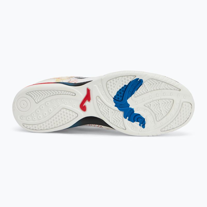 Fußballschuhe Herren Joma Top Flex IN white/red 4