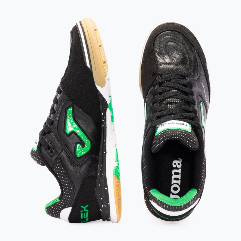 Fußballschuhe Herren Joma Top Flex Rebound IN black/green 12