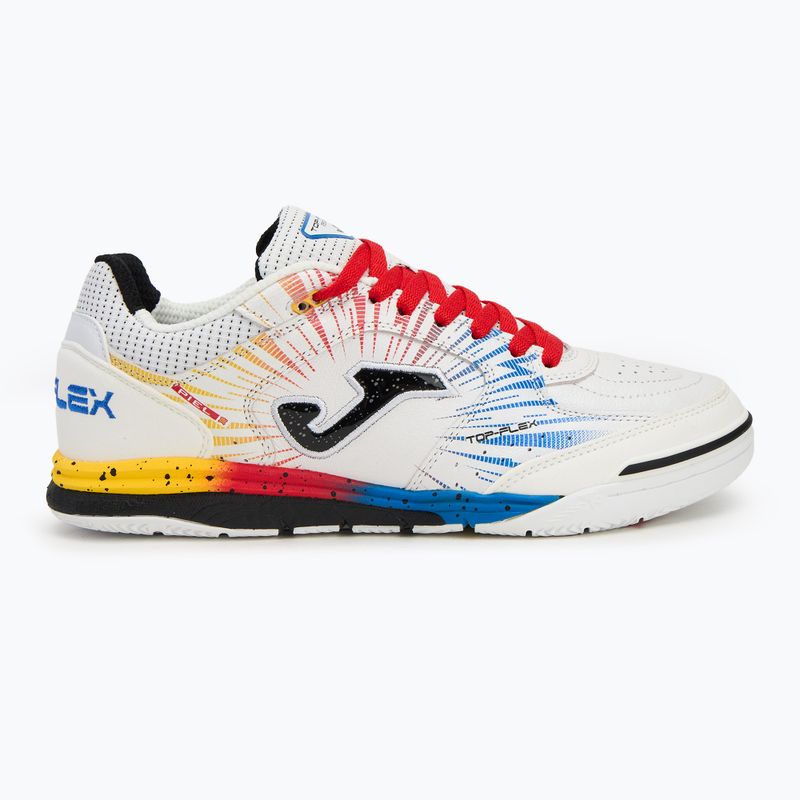 Fußballschuhe Herren Joma Top Flex Rebound IN white/red 2