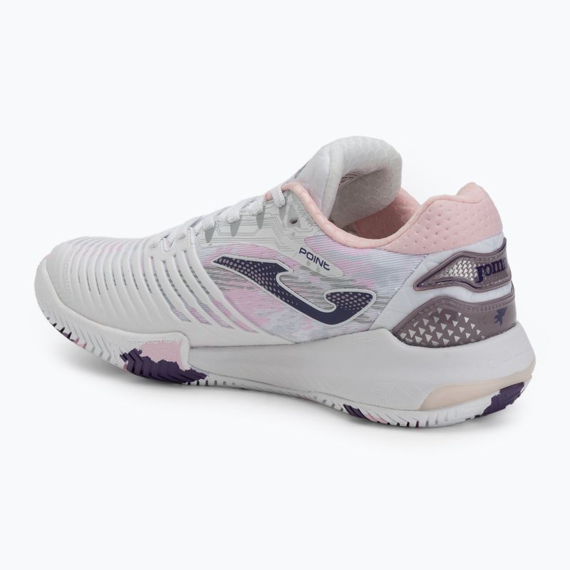 Damen Tennisschuhe Joma Point Lady AC weiß/rosa 3