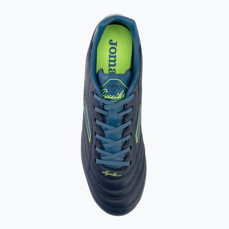 Herren Joma Aguila FG navy/grün Fluor Fußballschuhe 5