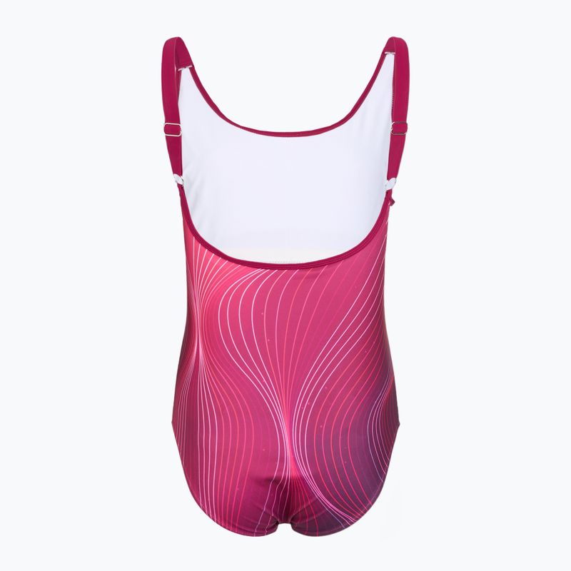 Damen-Badeanzug RAS Bera U-Back garnet 2