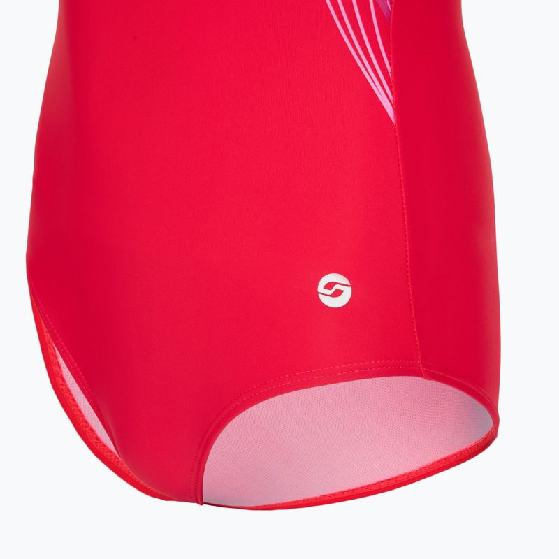 Einteiliger Kinder-Badeanzug RAS Borneo Classic Back coral 3