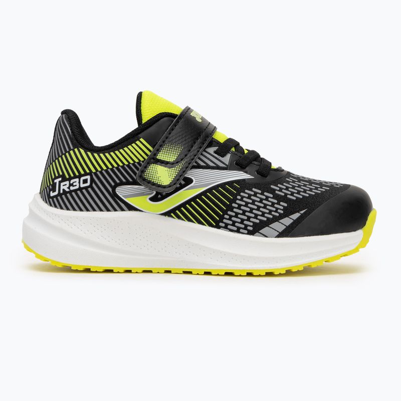 Joma 30 schwarz/lemon fluor Kinder Laufschuhe 4