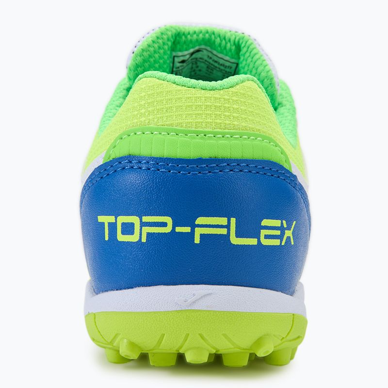 Fußballschuhe Kinder Joma Top Flex TF white/royal blue