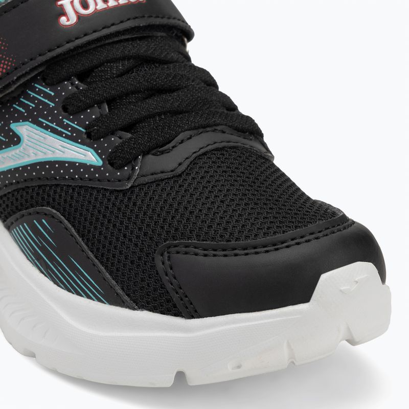 Joma Active Jr Kinderschuhe schwarz/türkis 7
