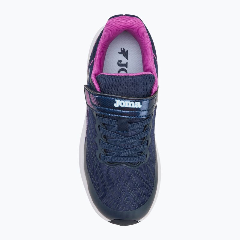 Laufschuhe Kinder Joma Super Cross navy/ fuchsia 5