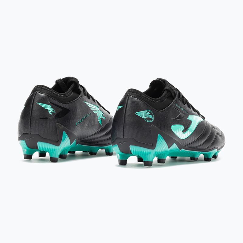 Fußballschuhe Herren Joma Powerful FG black turquoise 10