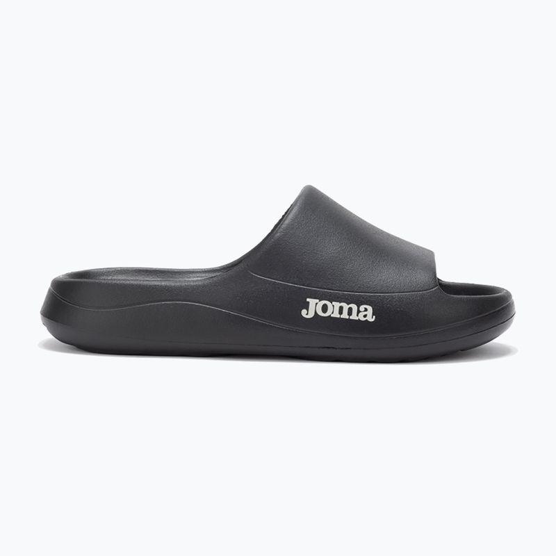 Joma After Men Badelatschen schwarz