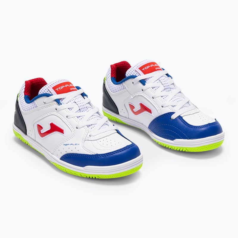 Fußballschuhe Kinder Joma Top Flex Jr IN white 9