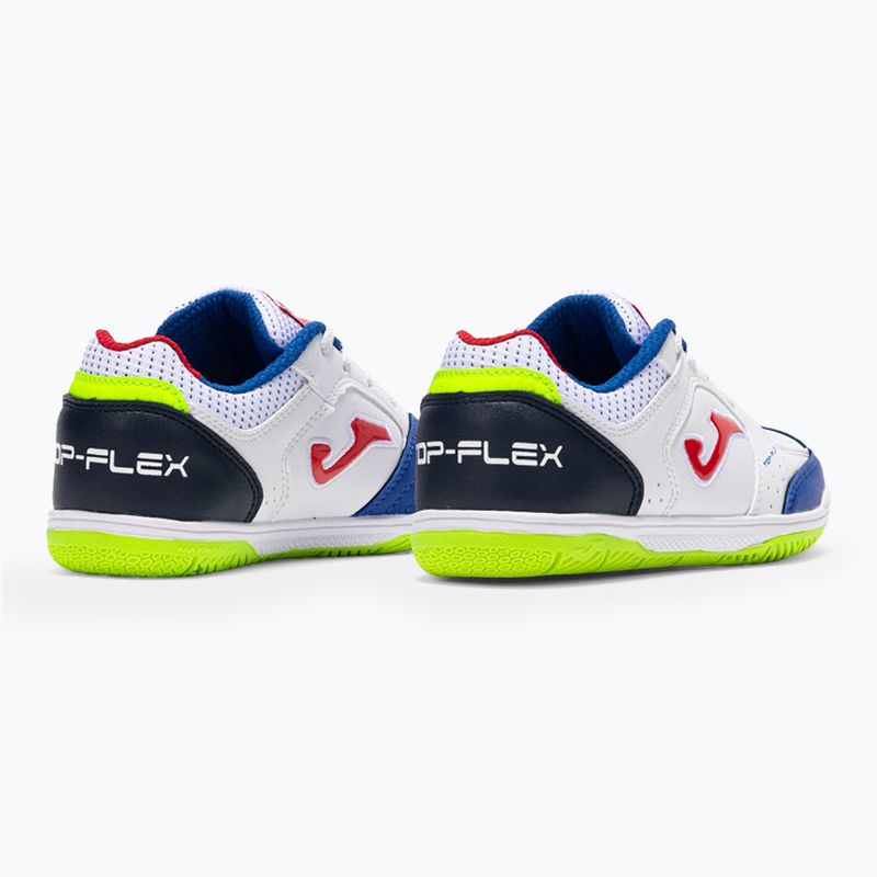 Fußballschuhe Kinder Joma Top Flex Jr IN white 10