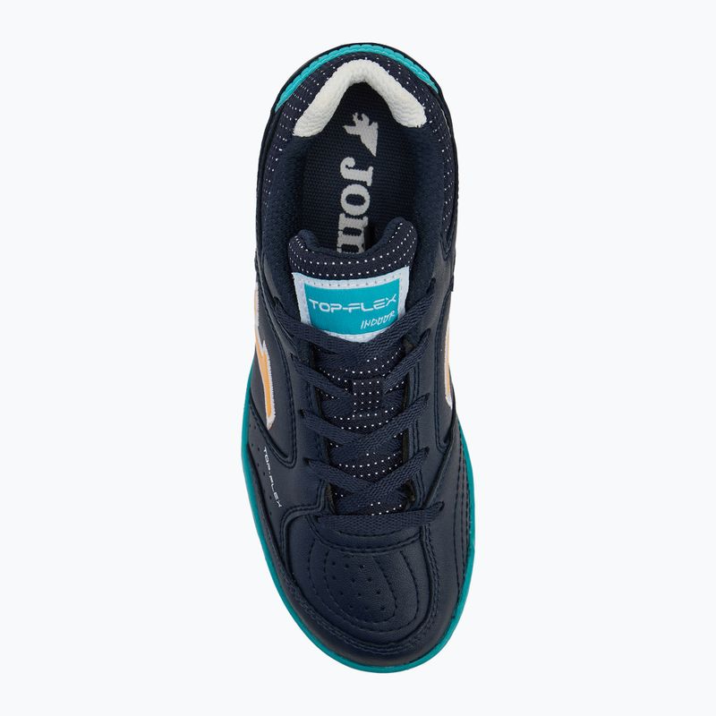 Fußballschuhe Kinder Joma Top Flex Jr IN navy/blue 5