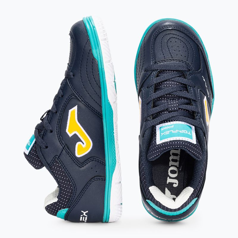 Fußballschuhe Kinder Joma Top Flex Jr IN navy/blue 11