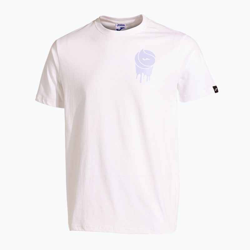 Tennis-Shirt Herren Joma Challenge white
