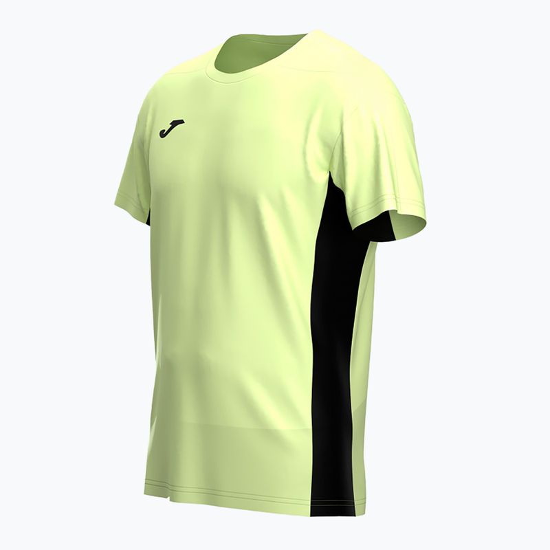 Tennis-Shirt Herren Joma Challenge lime 3