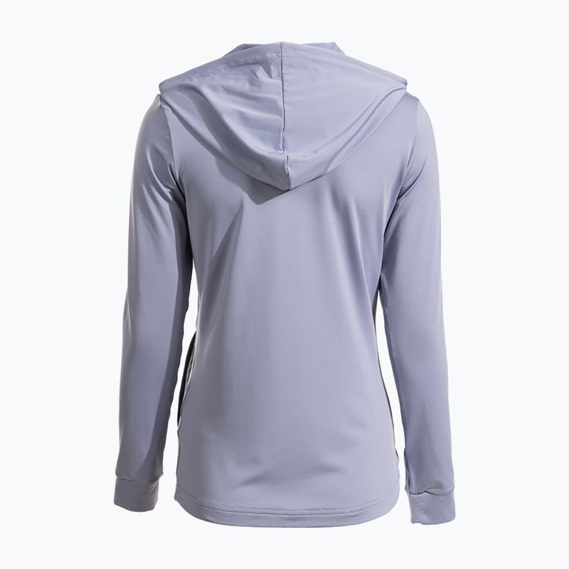 Damen Tennis Sweatshirt Joma Sculpture II Zip-Up Hoodie W blau 2