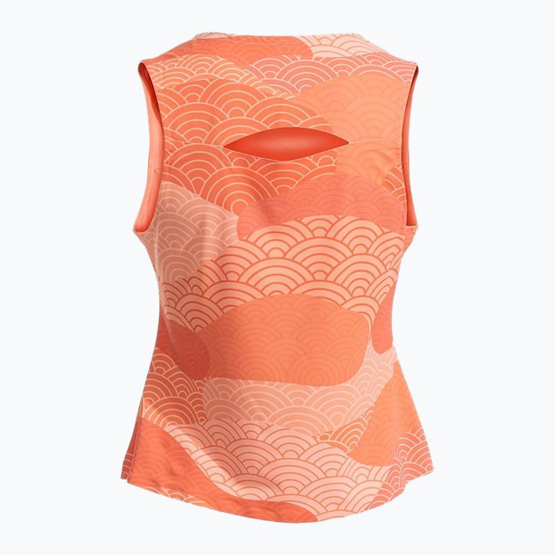 Damen Tennisshirt Joma Challenge Tank Top W orange 2