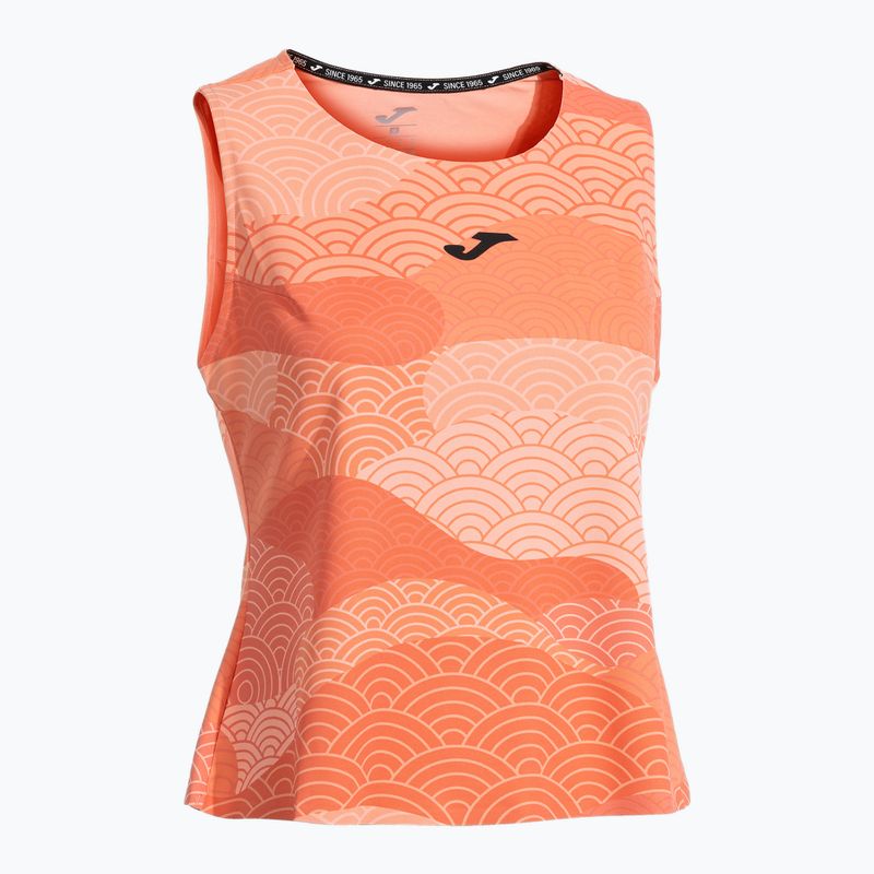 Damen Tennisshirt Joma Challenge Tank Top W orange 3