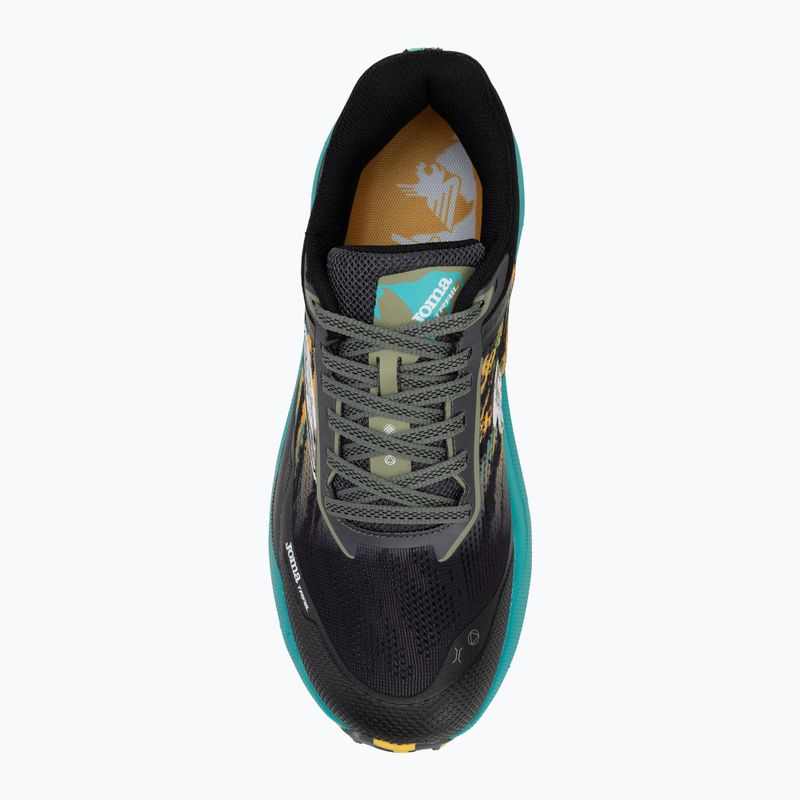 Herren Joma Kubor schwarz/türkis Laufschuhe 5
