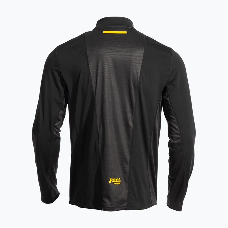 Herren Joma R-Nature Lauf-Langarmshirt schwarz 2
