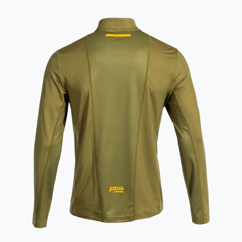 Herren Joma R-Nature grünes Lauf-Langarmshirt 2