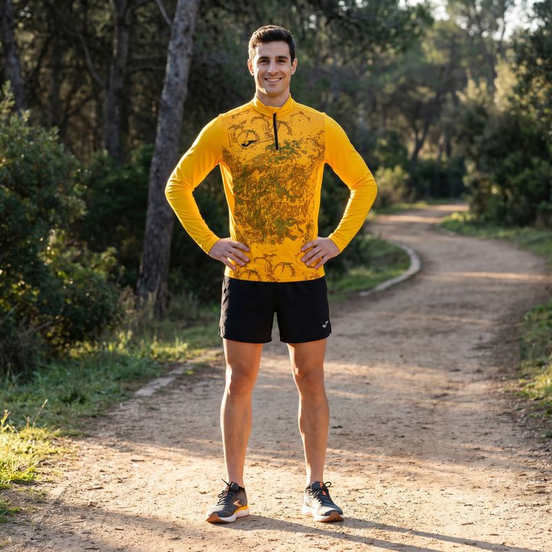 Herren Joma R-Nature gold laufendes Longsleeve 10