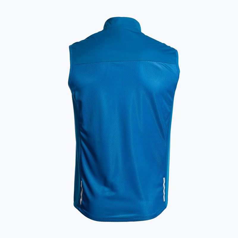 Herren Joma R-Night Iconic Royal Laufjacke ohne Ärmel 2