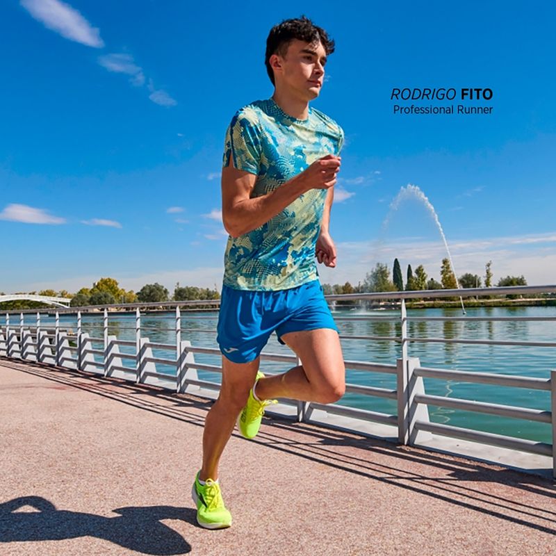 Herren Joma R-City lime Laufshirt 6